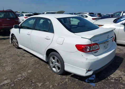2011 Toyota Corolla S from USA, damaged, VIN 2T1BU4EE2BC753384